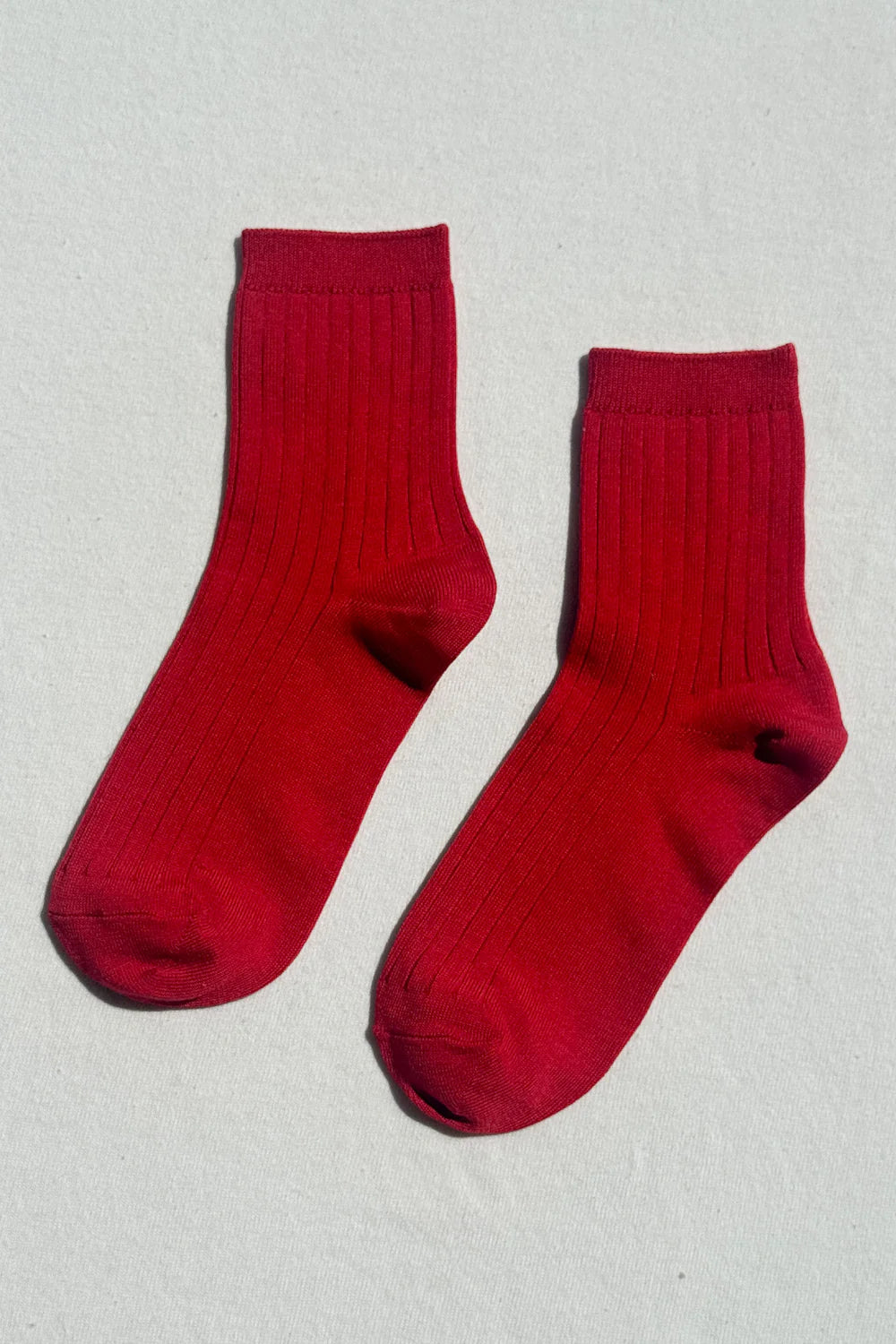 Red Cotton Socks