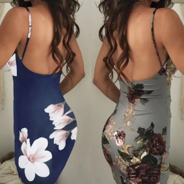 FashionedStar Bodycon Dress, Slim Fit Dress, Sexy Printed Dress