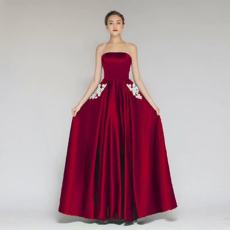 FashionedStar Evening & Bridesmaid Wedding Gown