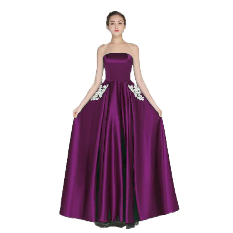 FashionedStar Evening & Bridesmaid Wedding Gown