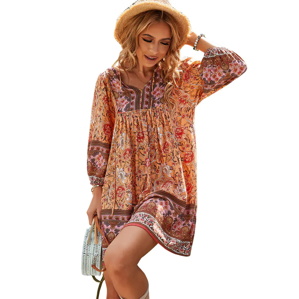 FashionedStar Floral Dress, Slip Dress, Spaghetti Strap Dress