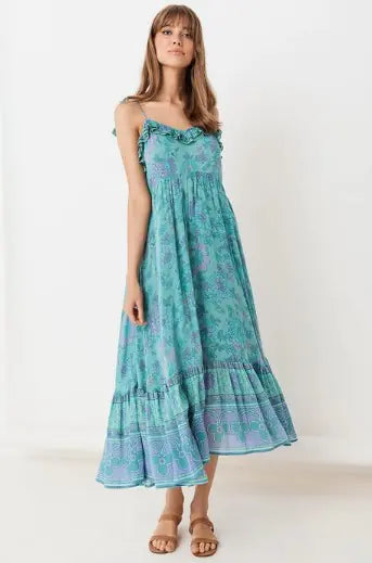 FashionedStar Floral Dress, Slip Dress, Spaghetti Strap Dress