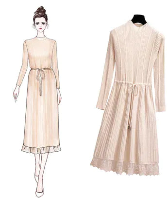 FashionedStar Knit Dress, Sweater Dress, Layering Dress