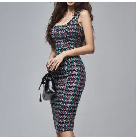 FashionedStar Sleeveless Dress, Chunky Knit Dress, Tank Dress