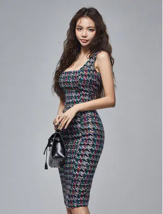 FashionedStar Sleeveless Dress, Chunky Knit Dress, Tank Dress