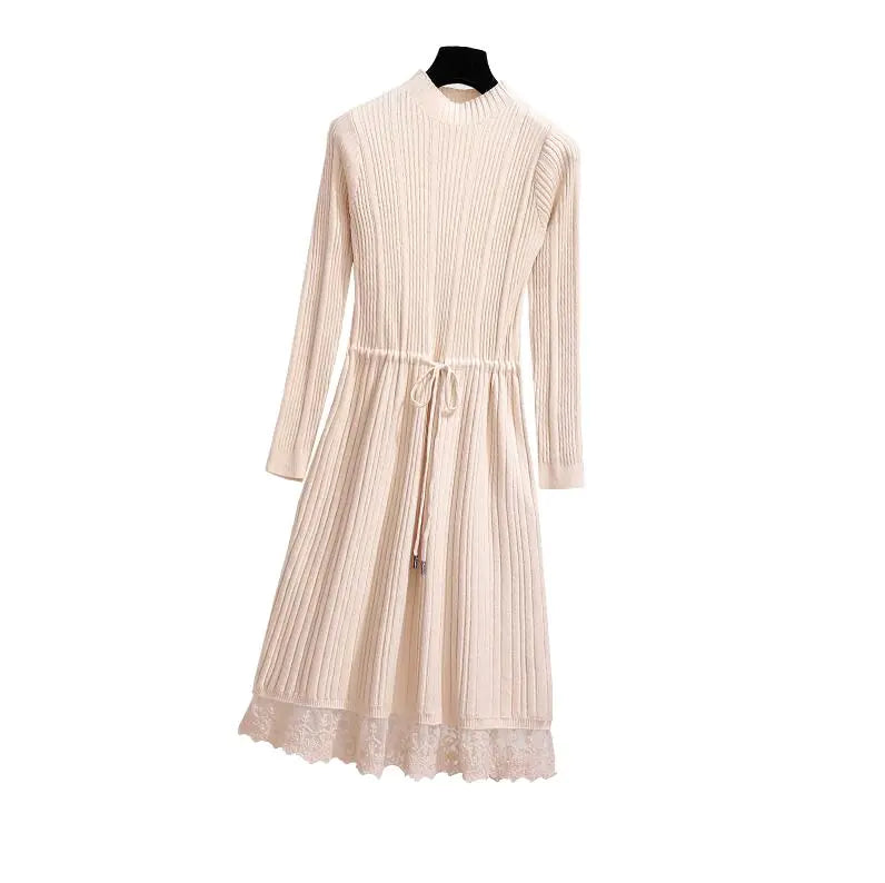 FashionedStar Turtleneck Dress, Layered Dress, Sweater Dress