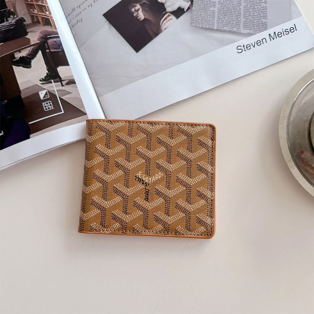 Tony Goyard Monogram Bifold Wallet – Multiple Colors Available