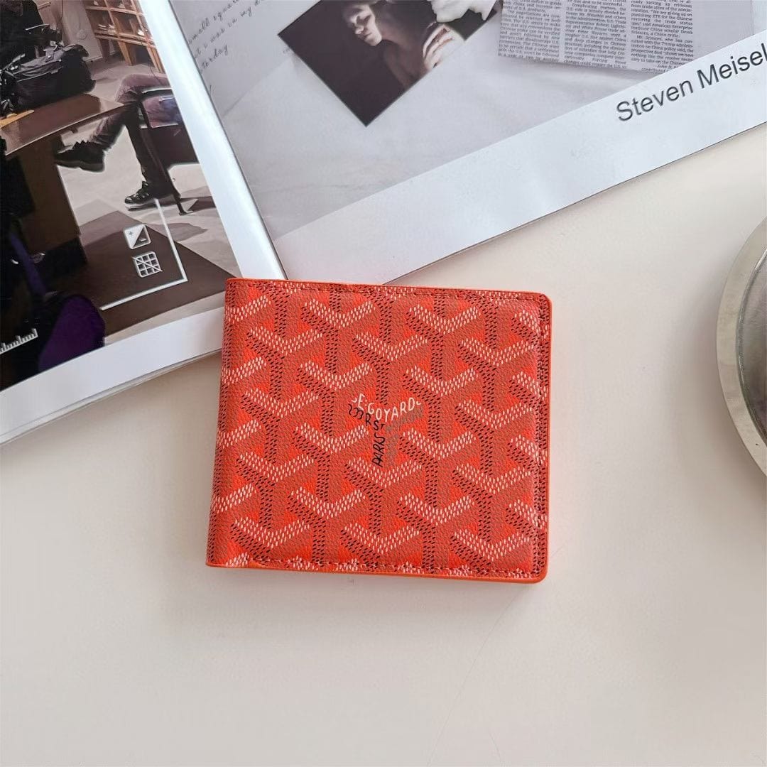 Tony Goyard Monogram Bifold Wallet – Multiple Colors Available