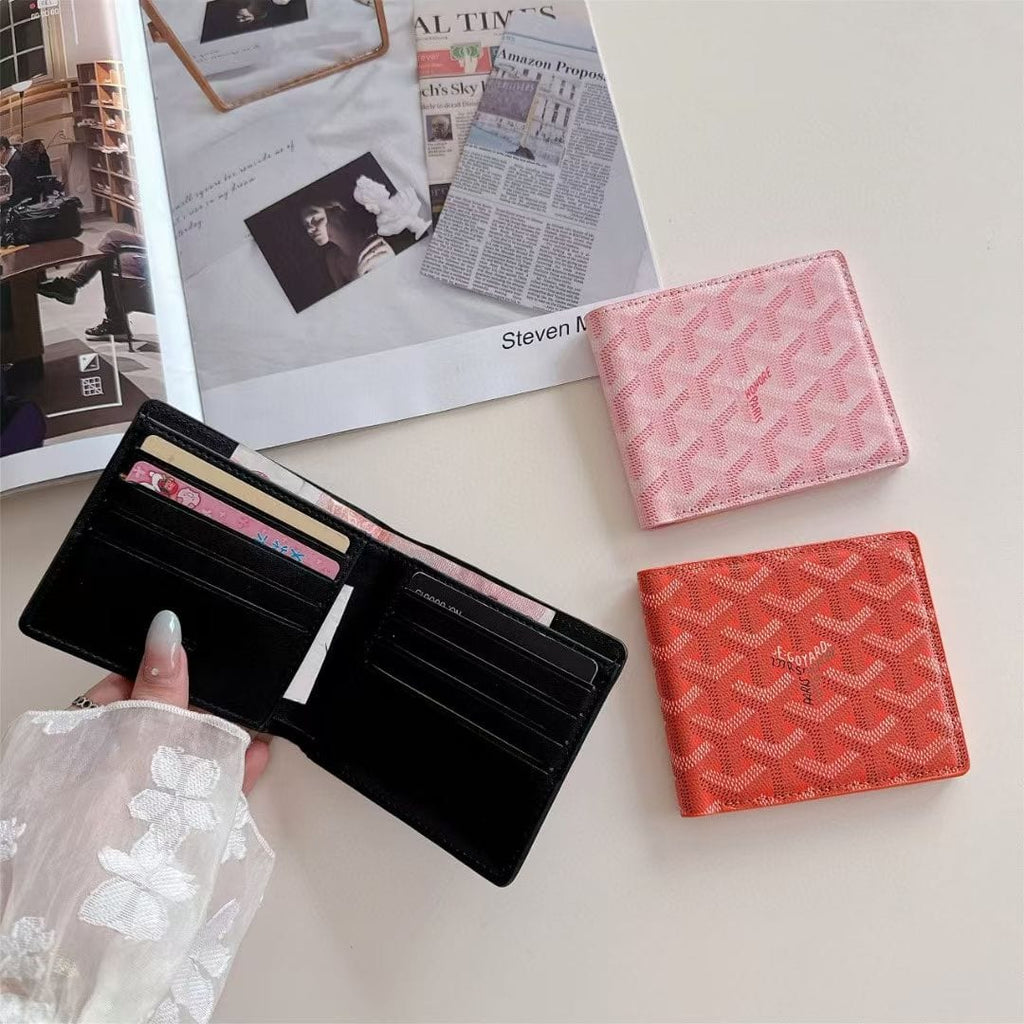 Tony Goyard Monogram Bifold Wallet – Multiple Colors Available