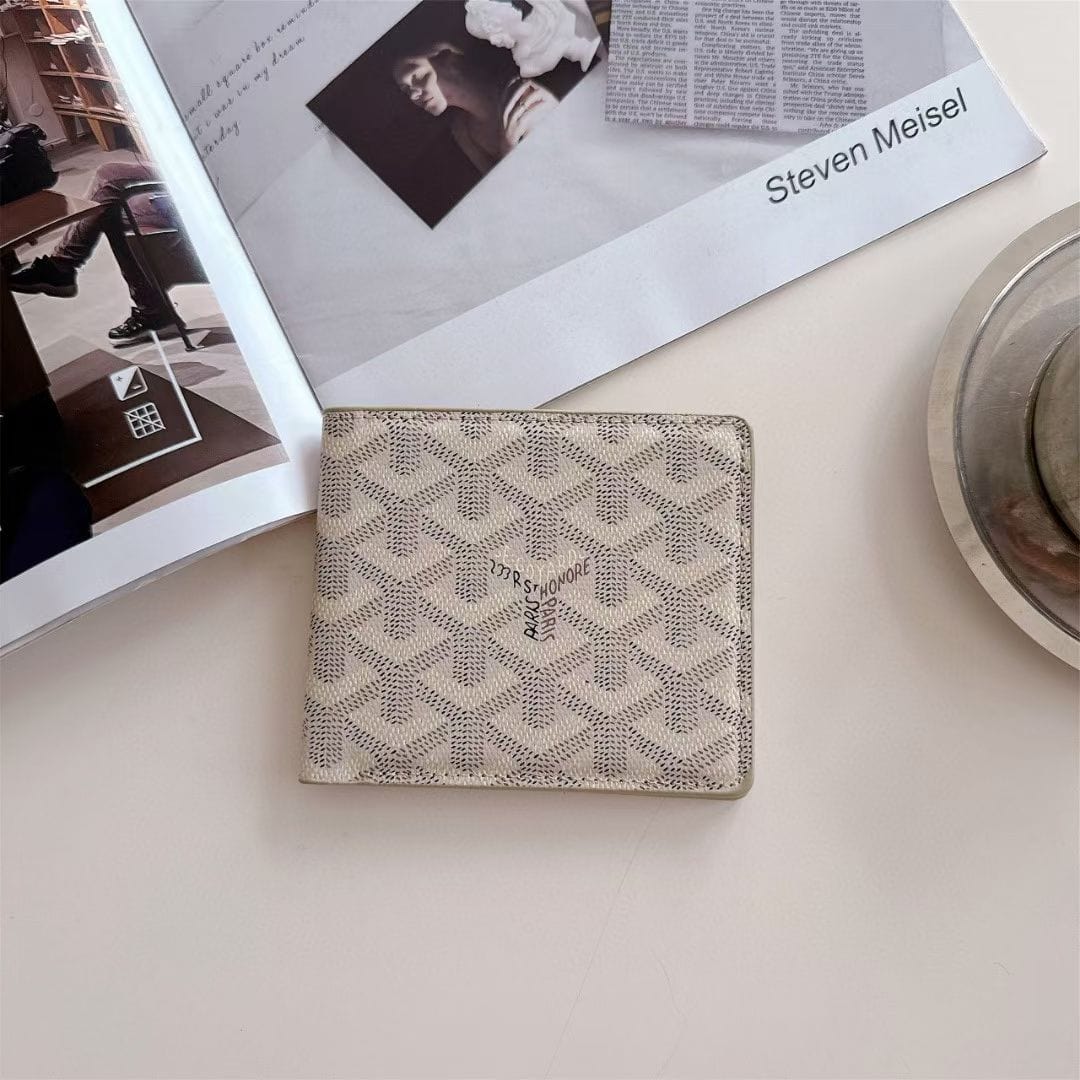 Tony Goyard Monogram Bifold Wallet – Multiple Colors Available