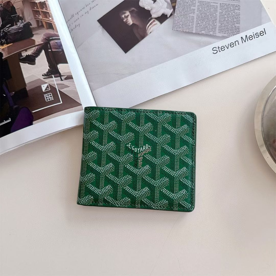 Tony Goyard Monogram Bifold Wallet – Multiple Colors Available