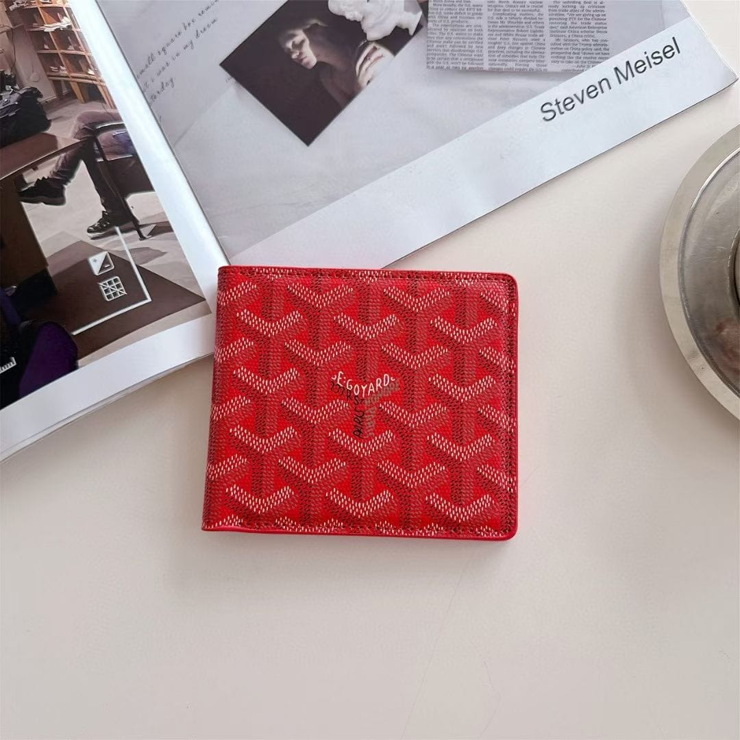 Tony Goyard Monogram Bifold Wallet – Multiple Colors Available