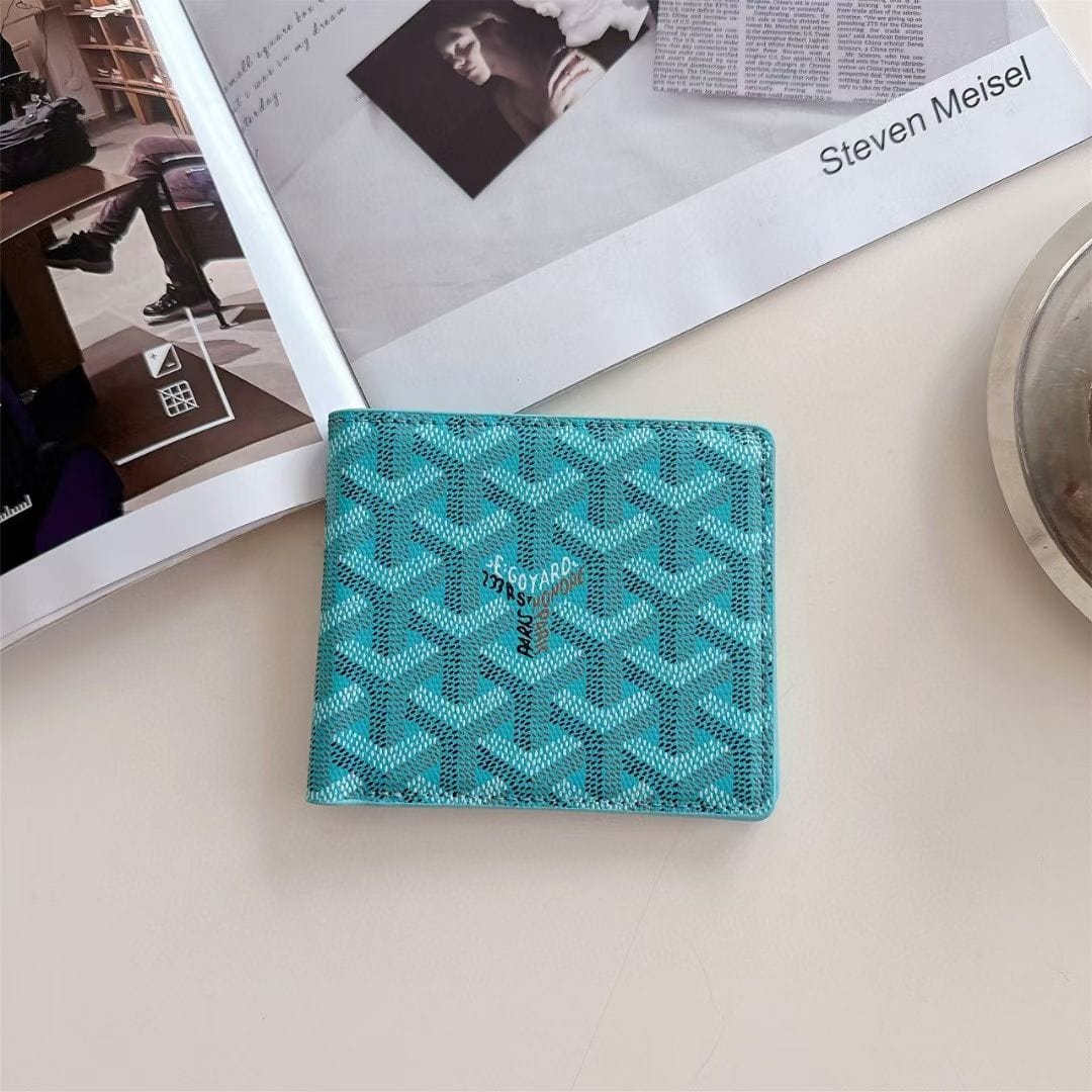 Tony Goyard Monogram Bifold Wallet – Multiple Colors Available