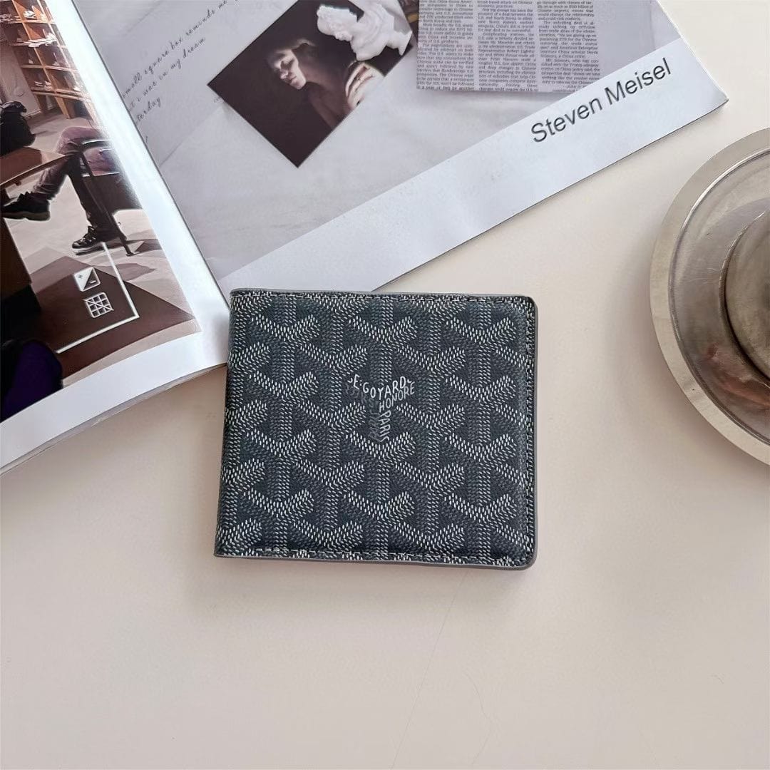 Tony Goyard Monogram Bifold Wallet – Multiple Colors Available