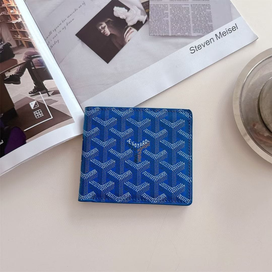 Tony Goyard Monogram Bifold Wallet – Multiple Colors Available