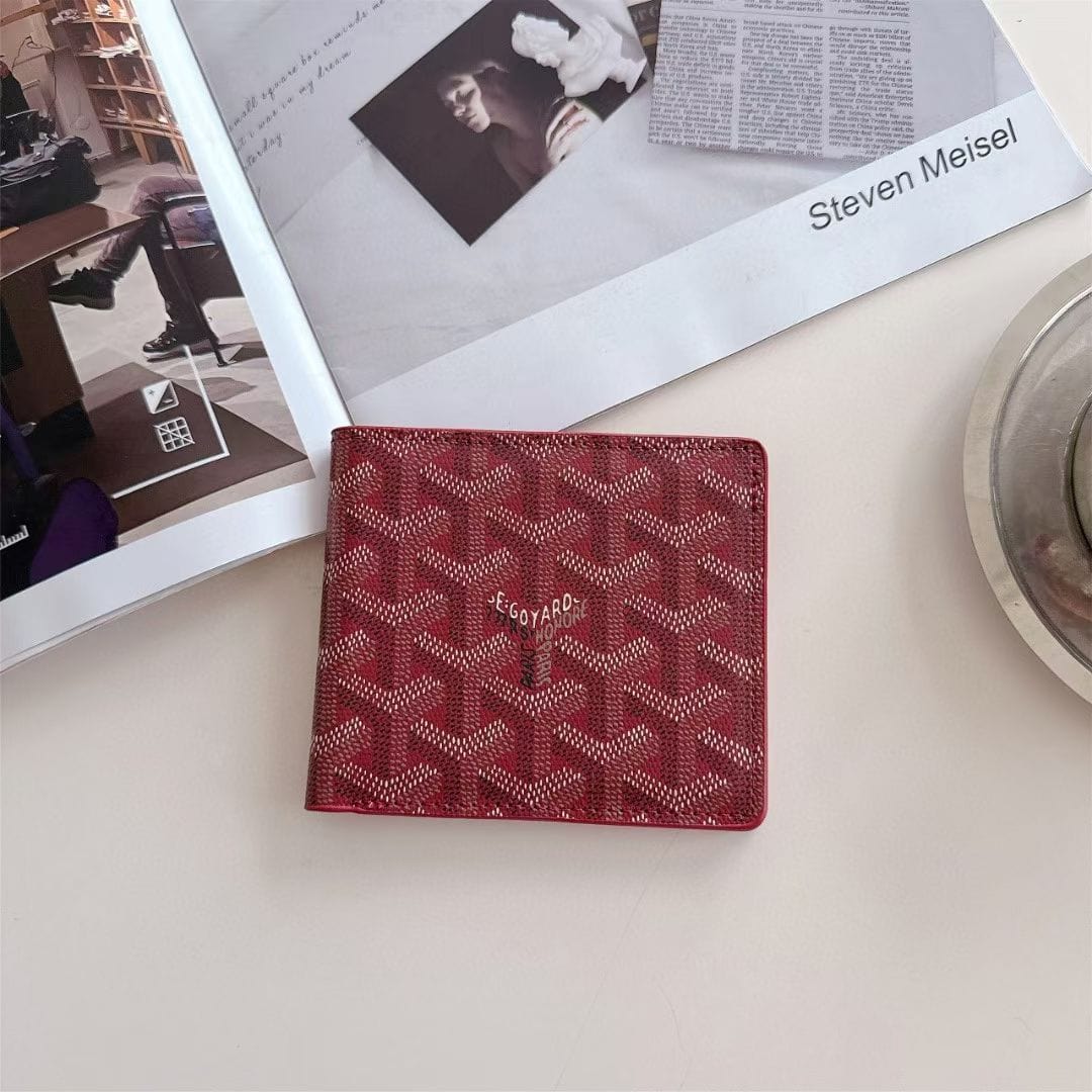 Tony Goyard Monogram Bifold Wallet – Multiple Colors Available