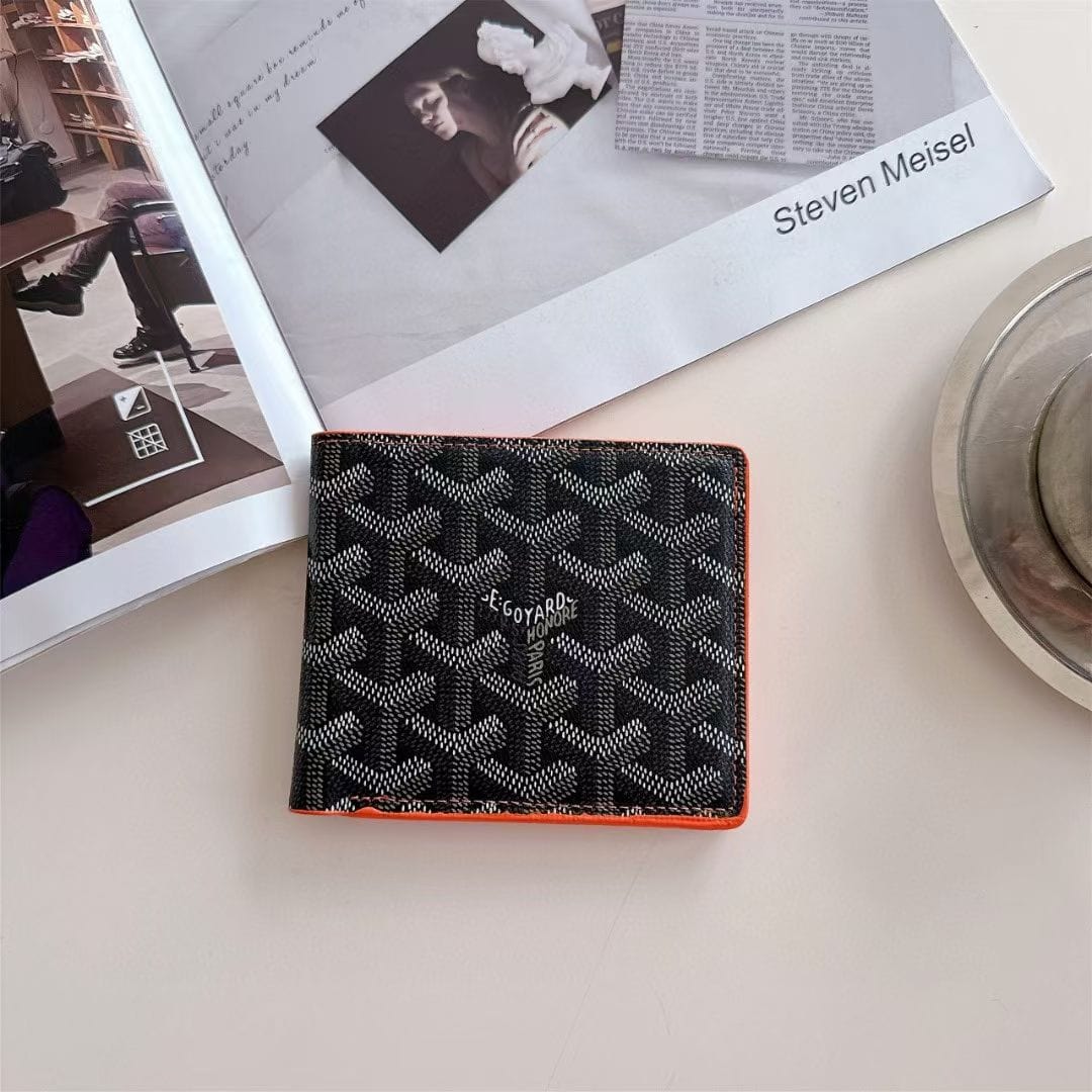 Tony Goyard Monogram Bifold Wallet – Multiple Colors Available