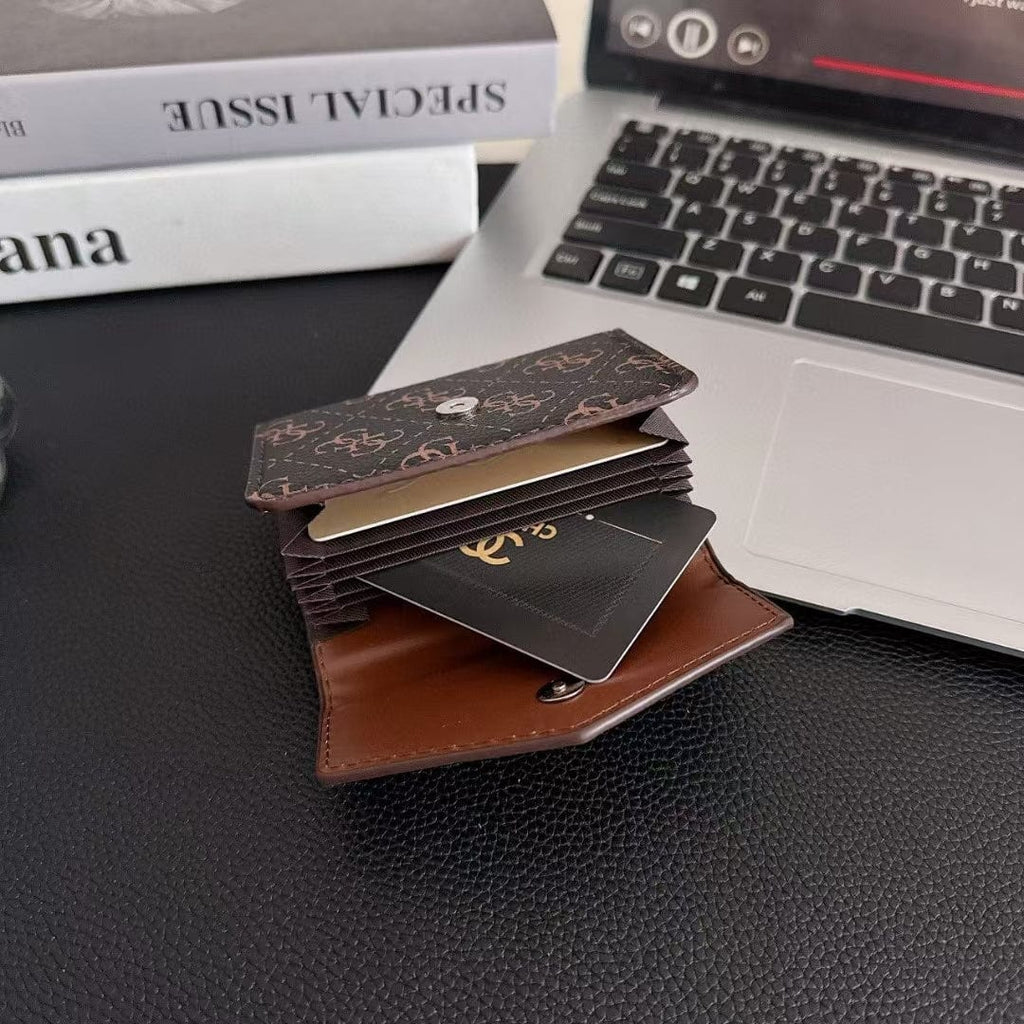 Tony Guess Monogram Cardholder Wallet