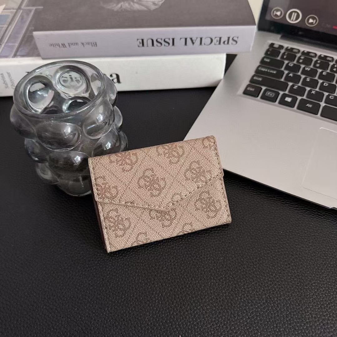 Tony Guess Monogram Cardholder Wallet