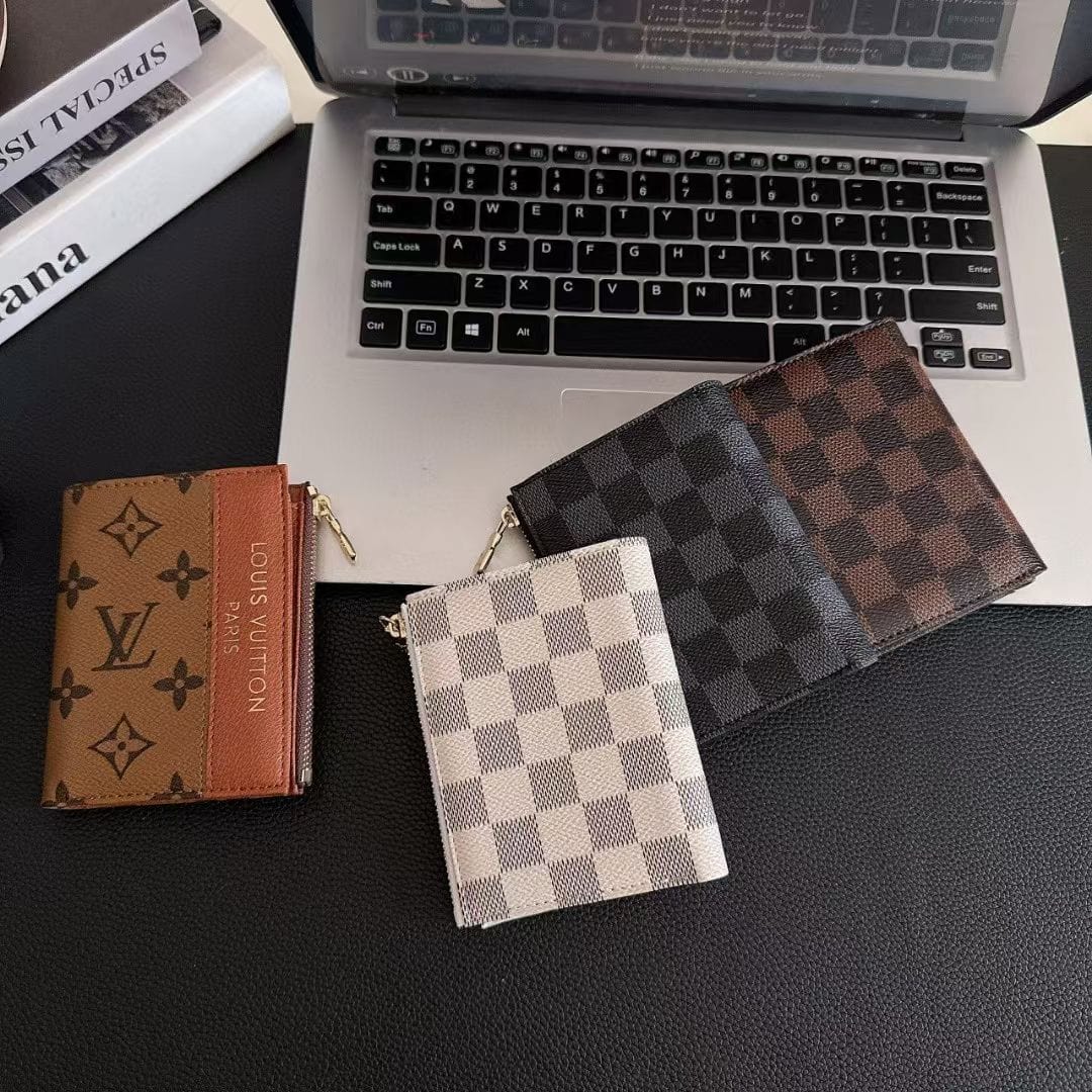 Tony Louis Vuitton Monogram Bifold Zip Wallet – Compact & Stylish